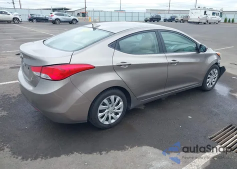 2011 Hyundai Elantra Gls from USA, damaged, VIN 5NPDH4AE0BH037065